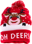 Light Up Christmas Hat Assorted