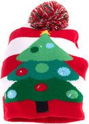 Light Up Christmas Hat Assorted