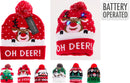 Light Up Christmas Hat Assorted