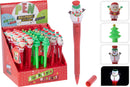 Light Up Christmas Pen Assorted