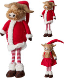 Standing Christmas Cow Assorted