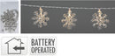 Snowflake LED String Lights