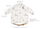 Bibado Coverall Weaning Bib - Serengeti Spaghetti