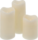 LED Battery Operated Candle Set Of 3