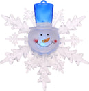 Suction LED Snowman Window Decoration Assorted