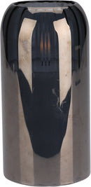 LED Candle Amber Glass 12.5cm