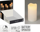 LED Candle in Ivory 7cm x 13cm