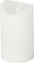 LED Candle in Ivory 7.5cm x 13cm