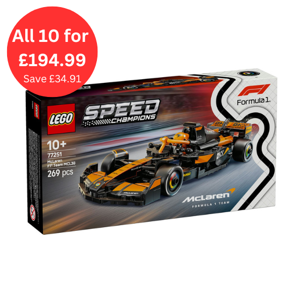 LEGO Speed McLaren F1® Team MCL38 Race Car