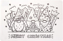 Colour Your Own Christmas Placemat Assorted