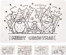 Colour Your Own Christmas Placemat Assorted