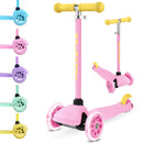 Boldcube Teeny 3 Wheel Scooter Pink & Yellow