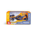 Burago 1:43 F1 Car McLaren MCL38 2024 Piastri