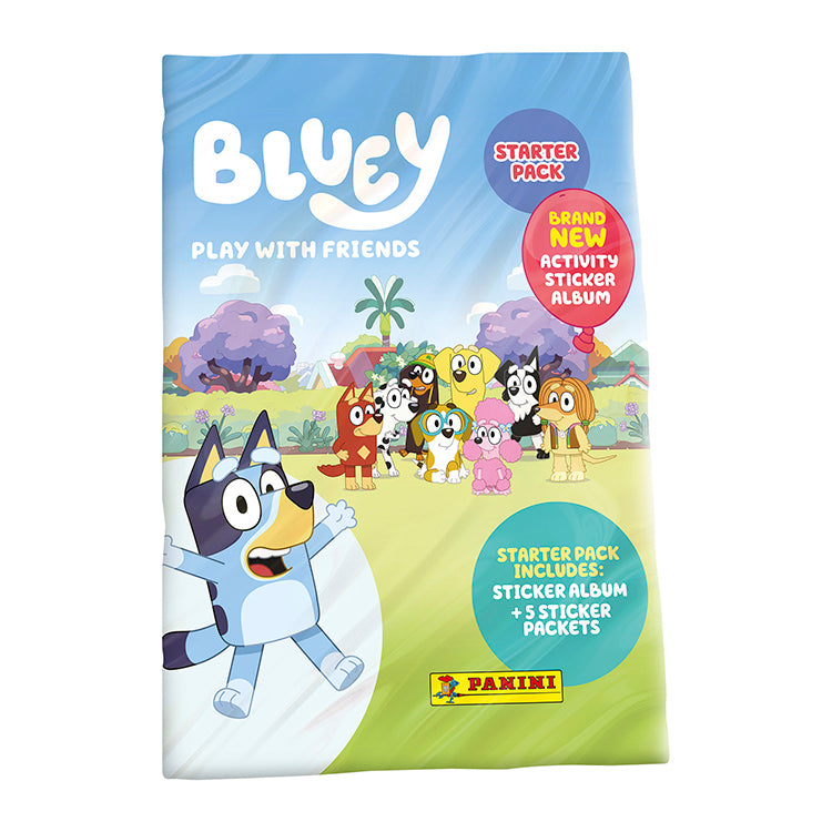 Bluey Play With Friends Sticker Collection Starter Pack – JAC Stores IOM