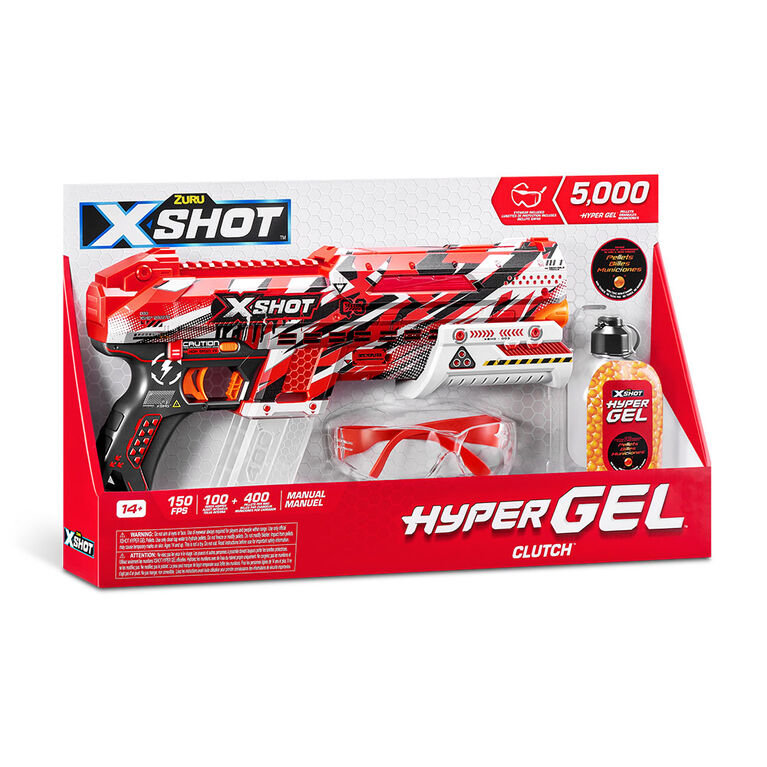 X-Shot Hyper Gel Clutch Blaster