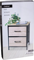 Storage Cabinet 2 Drawer