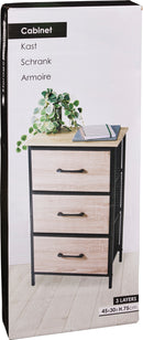 Storage Cabinet 3 Drawer