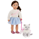 Our Generation Doll Mindy & Cat