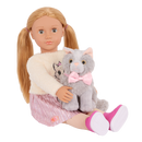 Our Generation Doll Sheela & Kitten Sammy