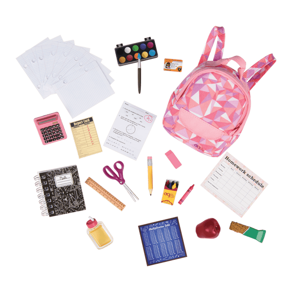 Our Generation Off To School Accessory Set JAC Stores IOM