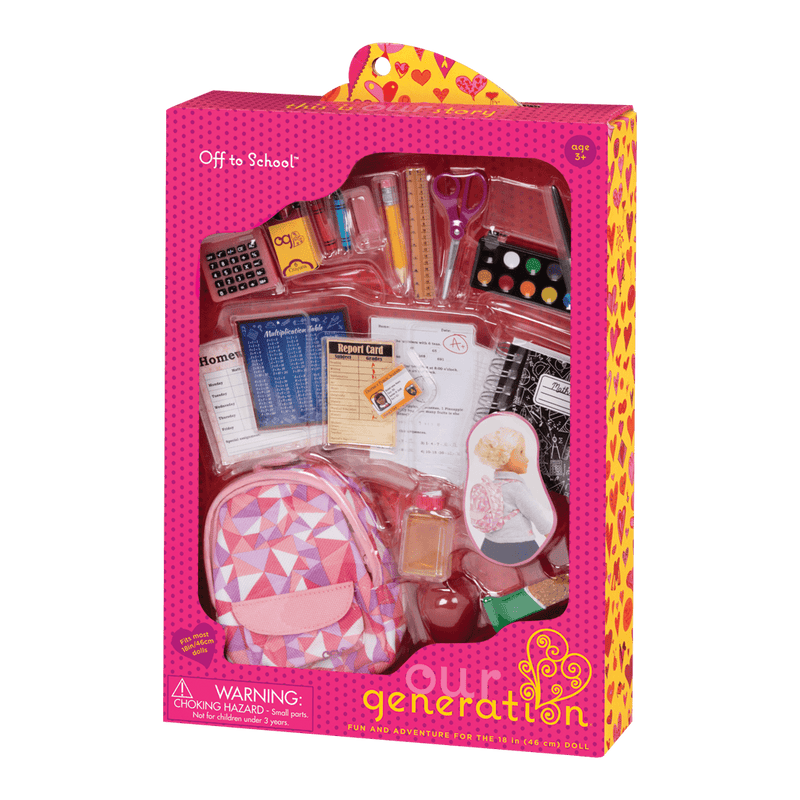 Our Generation Off To School Accessory Set