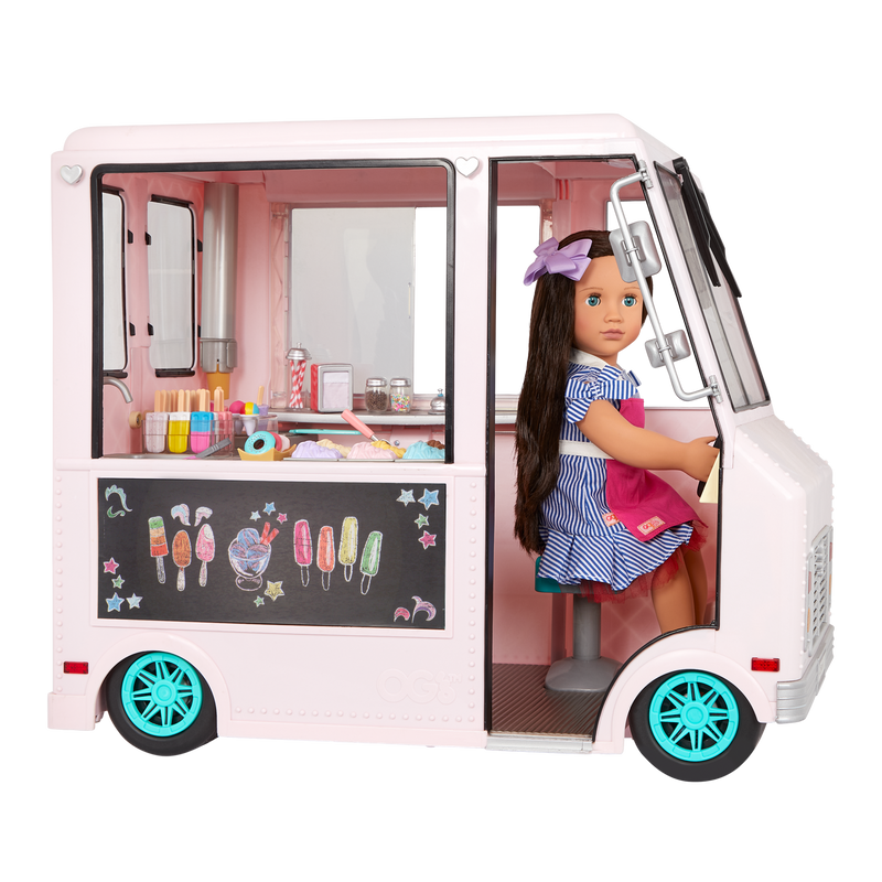 Our Generation Pink Sweet Stop Ice Cream Truck