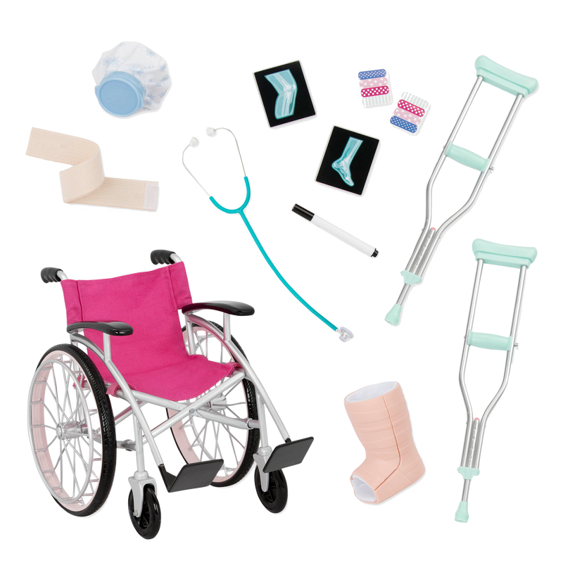 Our Generation Heals On Wheels Medical Set