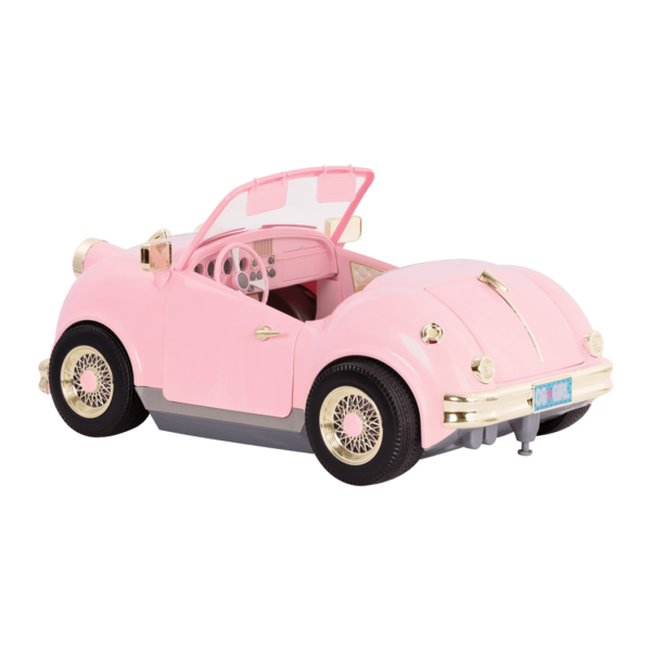 Our Generation Pink Retro Car