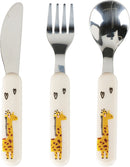 Kids Jungle Cutlery Set - Assorted