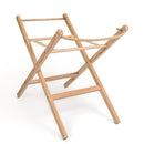 Clair de Lune Folding Moses Basket Stand - Natural Wood