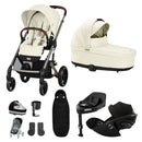 Cybex Balios S Lux Travel System - Seashell Beige