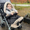 Clair de Lune Snug Pram/Stroller Footmuff - Black