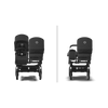 Bugaboo Donkey5 Duo - Black/Desert Taupe