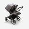 Bugaboo Donkey 5 Twin Carrycot & Seat Pushchair - Grey Melange