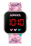 Disney Lilo & Stitch Angel LED Digital Watch