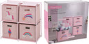 4 Compartment Storage Unit - Unicorn Design