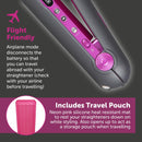 Carmen Neon Cordless Hair Straightener