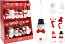 Snowman Christmas Tree Decoration Assorted