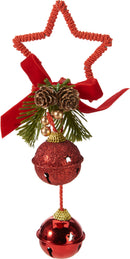 Decorative Christmas Bell Assorted - Red