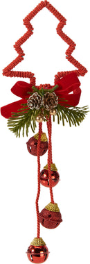 Decorative Christmas Bell Assorted - Red