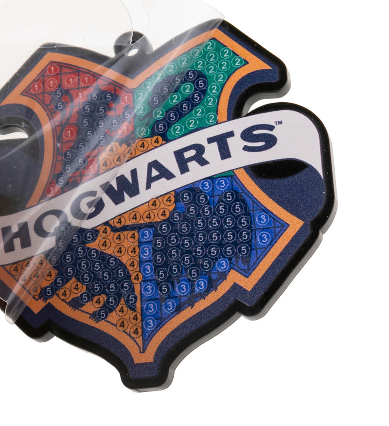 Crystal Art Bag Charm Kit - Hogwarts Badge