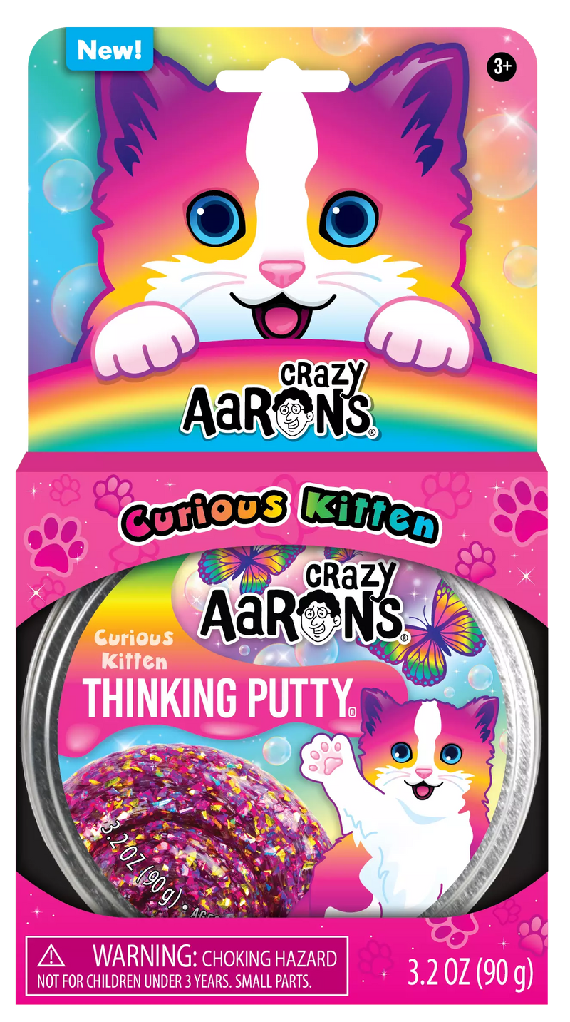 Crazy Aaron's Thinking Putty - Trendsetters Curious Kitten