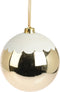 Christmas Bauble 15cm - Champagne Gold