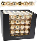 Christmas Bauble 6 Pack - Gold