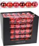 Christmas Bauble 6 Pack - Red