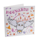 Crystal Art Card 18cm x 18cm - Harry Potter Hogwarts & Hedwig