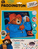 Crystal Art Card 18cm x 18cm - Paddington Bear Marmalade Sandwich