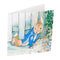 Crystal Art Card 18cm x 18cm - Peter Rabbit Under The Fence