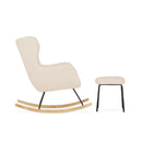 Marley Nursing Chair & Footstool - Beige