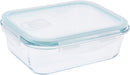 Glass Food Storage Box With Lid 1000ml